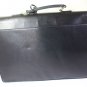 Vintage GIVENCHY Black Leather Briefcase Office Portfolio Handbag Bag