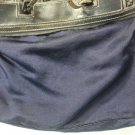 Vintage FENDI FF Monogrammed Thick Canvas & Leather Duffle Tote Handbag Italy