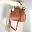 Vintage CELINE Paris Brown Leather Tote Handbag Sling Bag Italy