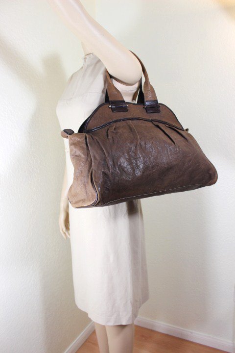 marni brown leather bag