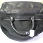 Chanel Black Quilted Leather Barrel Duffel Travel Hand Bag Handbag Italy