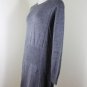 LOUIS VUITTON Cashmere Wool Blend Grey Sweater Long Sleeve Dress sz. 36 4 5 6