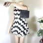 Vintage GUCCI Suede Leather Tiny Small GG Monograms Tote Handbag Clutch Bag