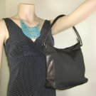 GUCCI Brown Microfiber & Leather Hobo Shoulder Bag Made in Italy Medium