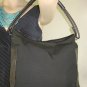 GUCCI Brown Microfiber & Leather Hobo Shoulder Bag Made in Italy Medium