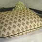 Patrick COX Canvas Monograms & Leather Hobo Sling Messenger Shoulder Bag