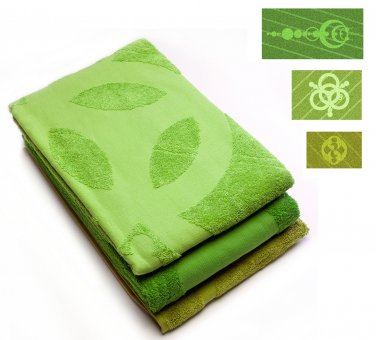 Crop Circle Towels. Whole Set (Beach, Bath and Hand)