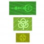 Crop Circle Towels. Whole Set (Beach, Bath and Hand)