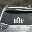 Bad Wolf decal - TARDIS -  Dr Who decal - 4"  wide timelord sticker -It Decal/ Sticker