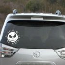 Nightmare before Christmas lil skellington on board - baby on board decal 5"