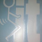 Stick Figure Humping IT -F#@K It - Screw It - 3"  Fuck-It Decal/ Sticker