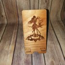 Nightmare before christmas - Jack, Sally and Zero laser engraved phone stand