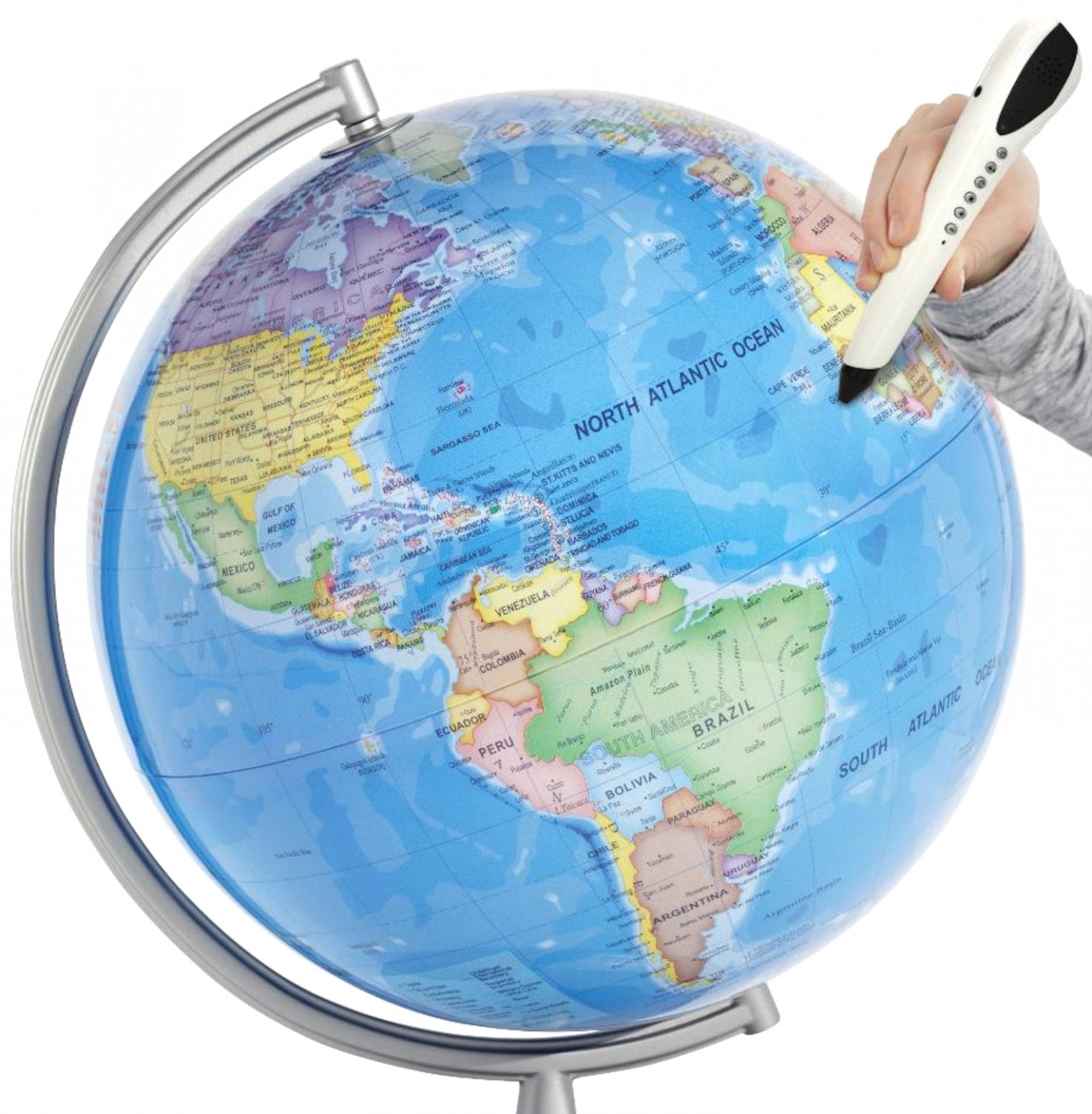 Edu Science Interactive Globe World With Smart Pen Brand New Factory