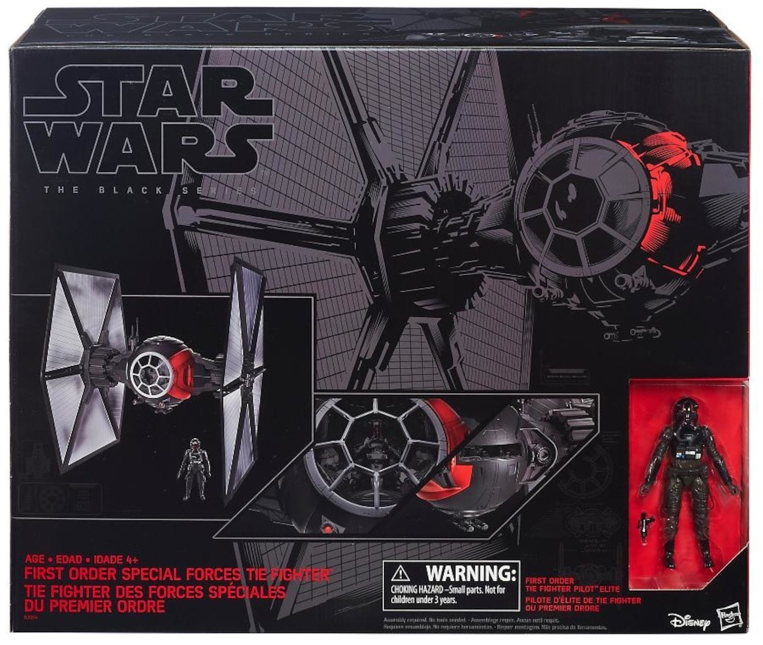 star wars the black series first order special forces tie fighter stores