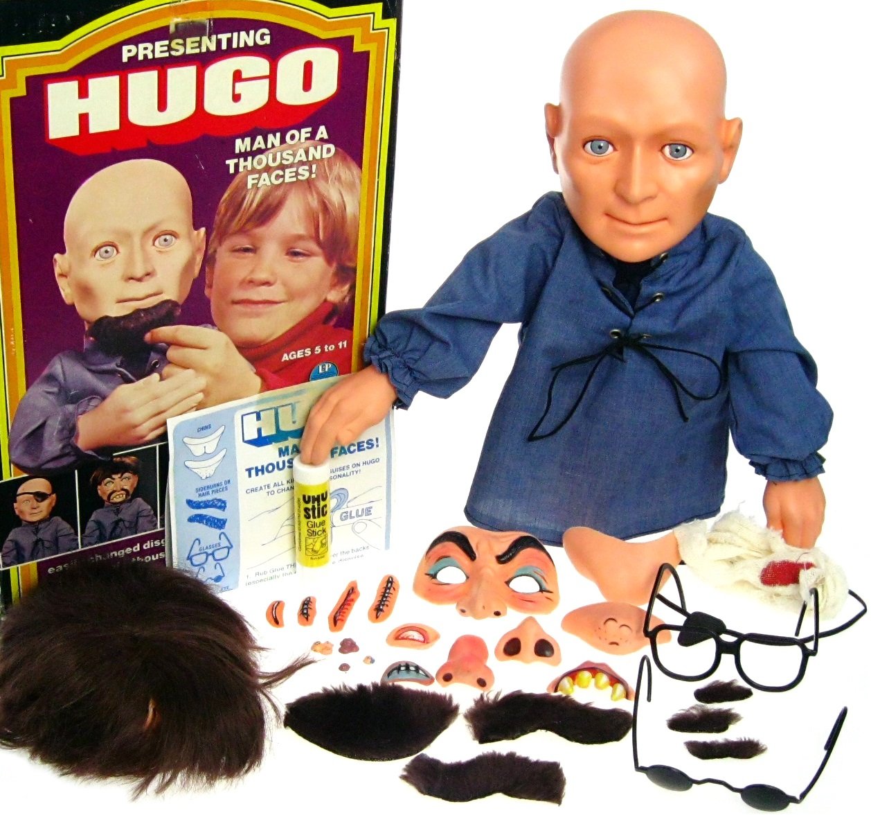 hugo man of a thousand faces toy