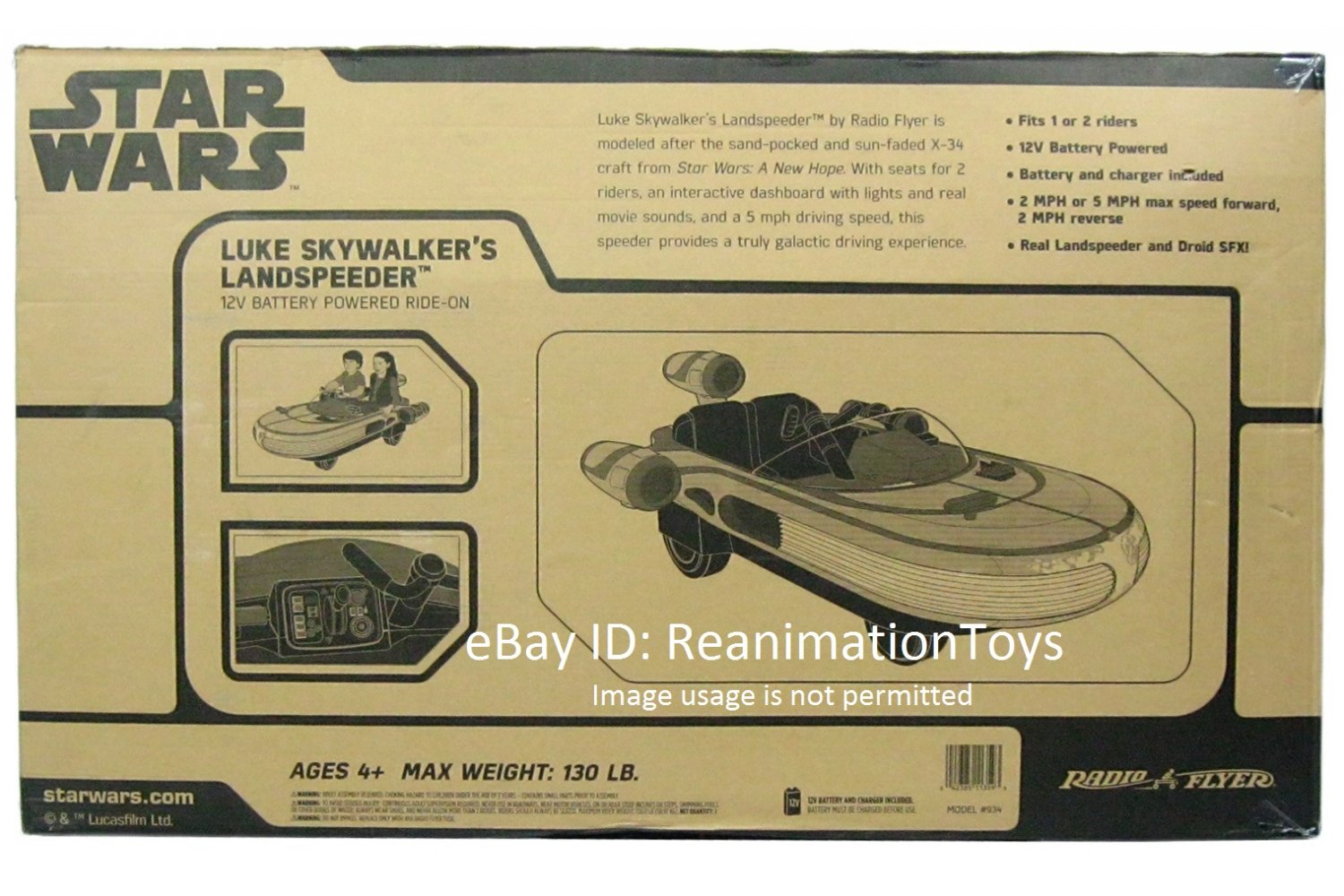 luke skywalker tatooine speeder