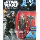 Star Wars Rogue One Hasbro/Disney Sergeant Jyn Erso Jedha Figure MOC