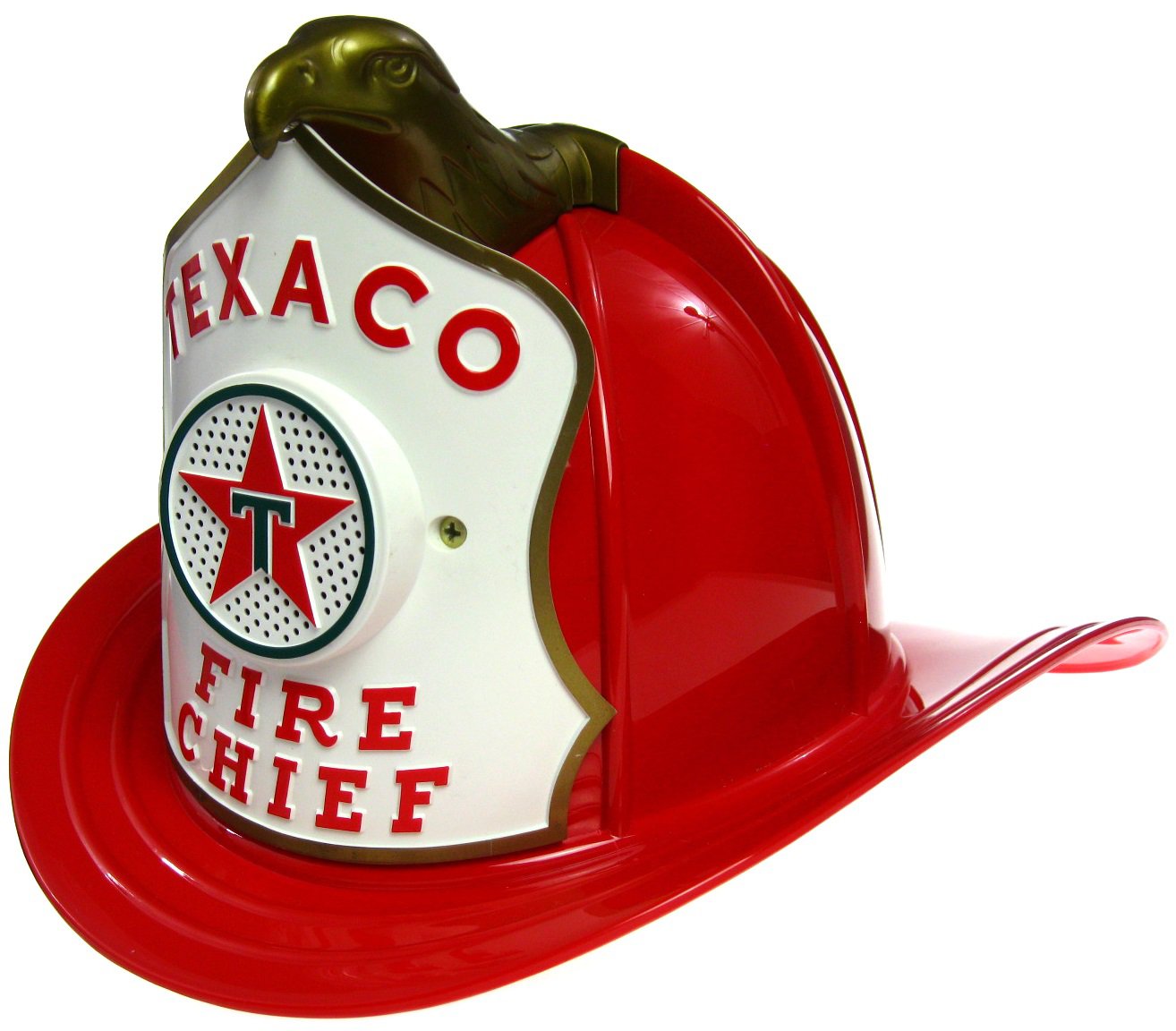 Vintage Texaco Gas Service Station Fire Chief Fireman’s Helmet Hat w