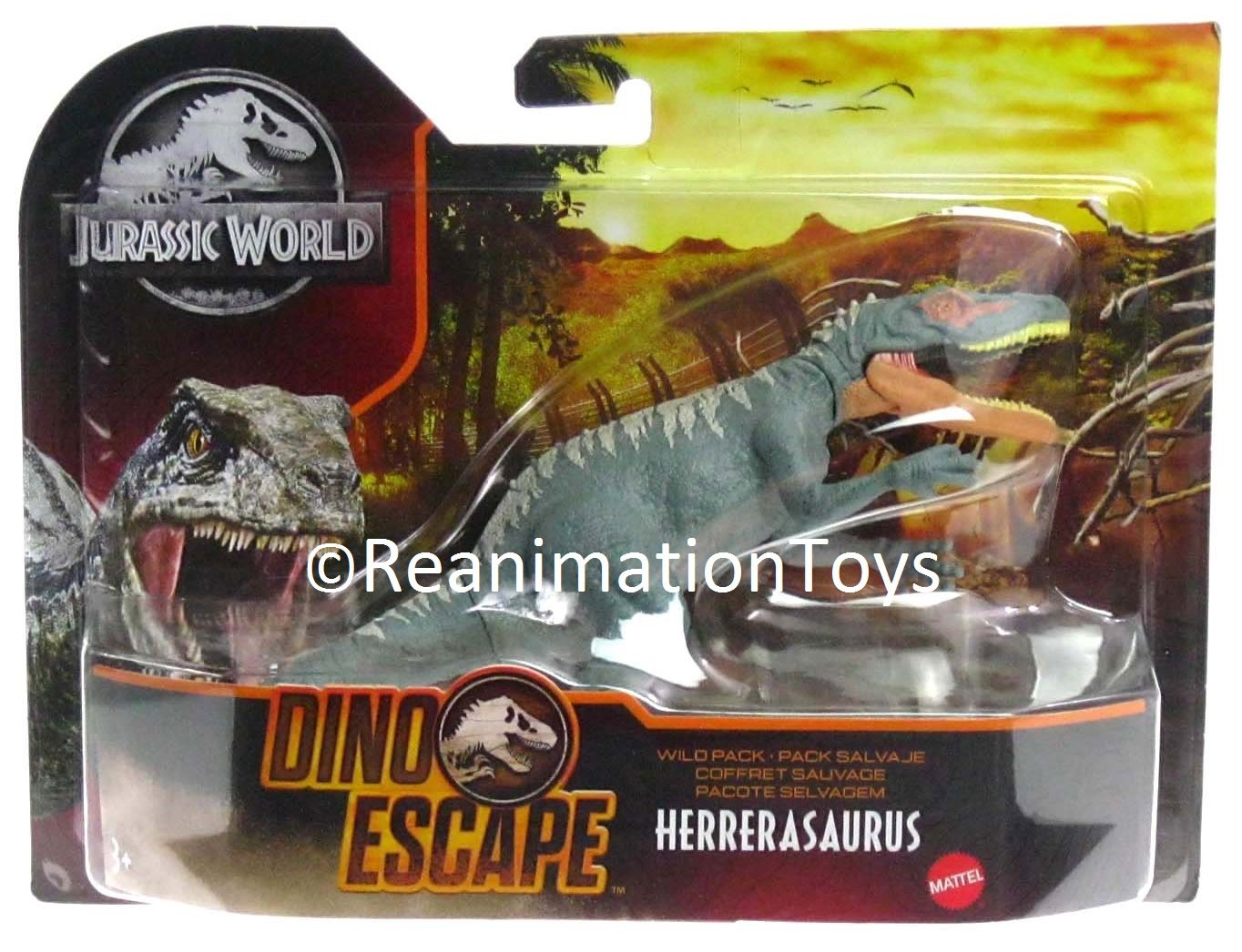 Jurassic World Park Dino Escape Herrerasaurus Triassic Saurischian ...