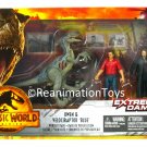 Jurassic World Dominion Owen Rain Delacourt Velociraptor Blue Dinosaur New NIB