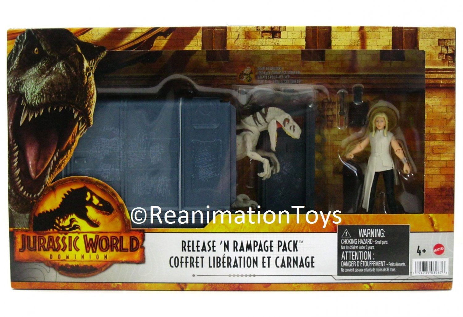 Jurassic World Dominion Release 'N Rampage Pack Soyona Santos