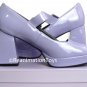 Madden Girl Lavender Purple Babydoll Chunky Block 3.5" Heel Gogo Prom Size 9 New