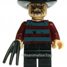 Custom Nightmare on Elm Street Freddy Krueger Horror Slasher Mini Figure Lego Custom Nightmare on Elm Street Freddy Krueger Horror Slasher Mini Figure Lego
