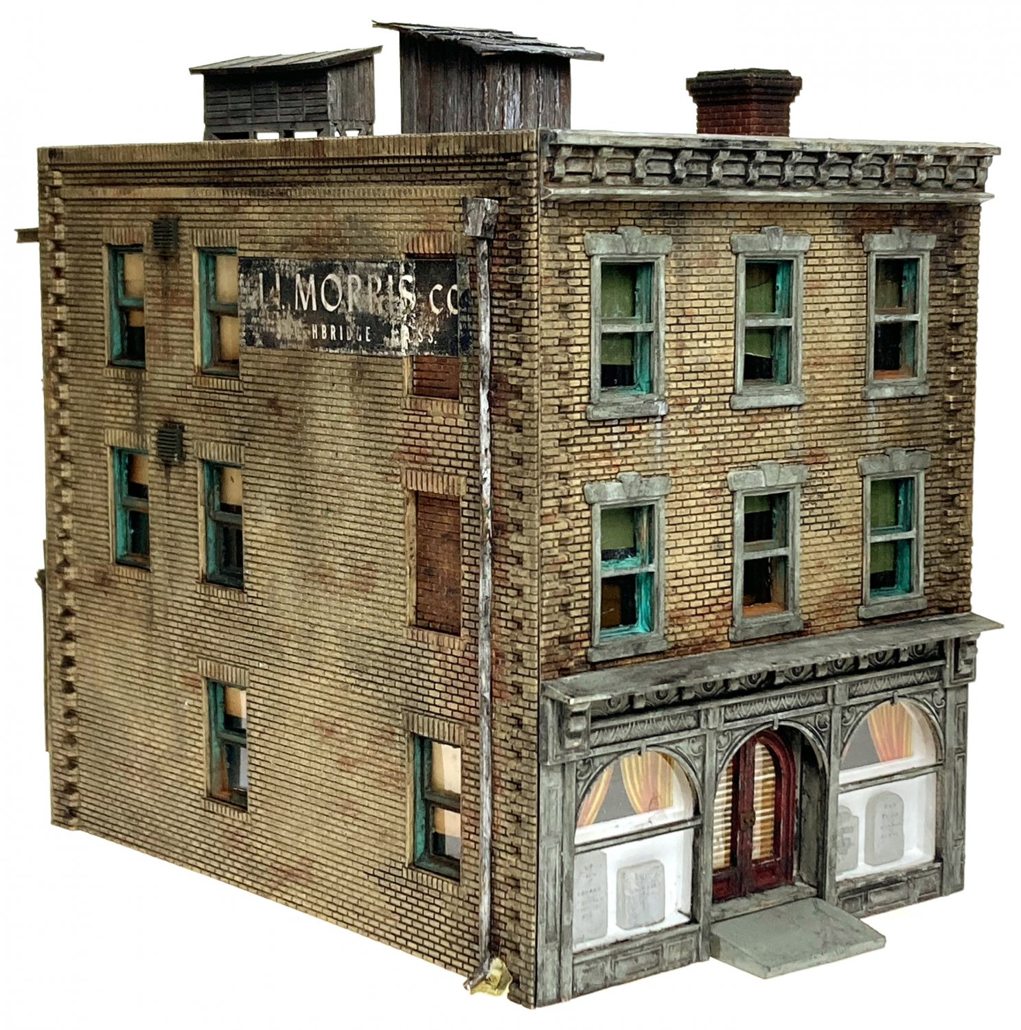 Ho Scale Custom Builtpainted Weathered Downtown Storeseedy Tavern