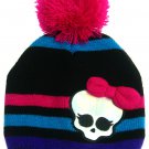 Licensed Disney Frozen II Winter Snow Knit Stocking Cap Hat Faux Fur Pom Pom EX