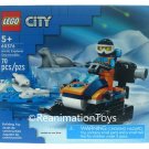 Lego City Arctic Explorer Snowmobile 70pc 60376 Building Set New