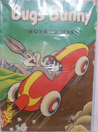 Bugs Bunny Hot Rod Hare Oct-Nov 1951 Issue 355