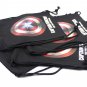 Captain America Shield Men Women Drawstring Backpack Students School Sports Sack Beach Bag