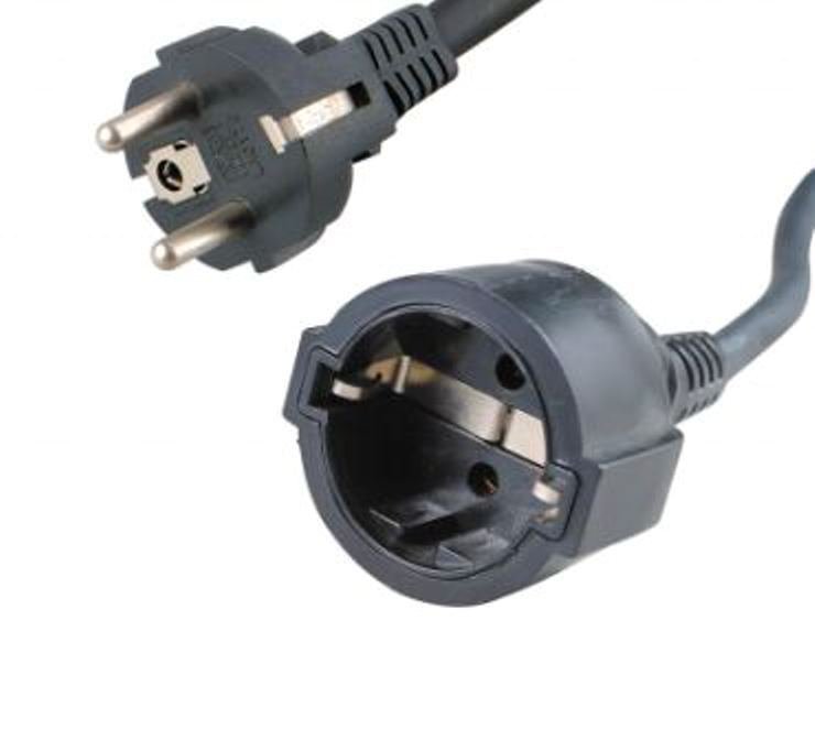 European Extension 100′ Power Cord, Plug / outlet EUROPEAN SCHUK