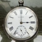 Antique HM Solid Silver : An attractice Victorian Pocket Watch - C.1884