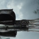 Antique Solid Silver : Pair Silver & Steel Candle Snuffers / Wick Trimmers C18th