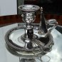 Antique Solid Silver : Pair Silver & Steel Candle Snuffers / Wick Trimmers C18th