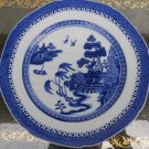 Antique Oriental Ceramics : A Chinese Export Qianlong B&W Plate - 18thC