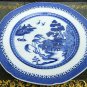 Antique Oriental Ceramics : A Chinese Export Qianlong B&W Plate - 18thC