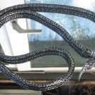 Costume Jewellery : A good quality Vintage snake design Sautoir / Necklace