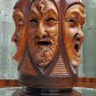 Antique Treen : Extraordinary extremely rare Tobacco Box / Humidor : C.19thC