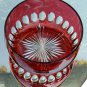 Vintage Glass : A Flashed ruby / cranberry glass Bowl - 1