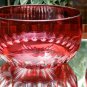 Vintage Glass : A Flashed ruby / cranberry glass Bowl - 1