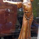 Art Nouveau Bronze : A fine & large Bronze Dancer / Maiden - Isadora Duncan