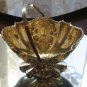 Antique Silver Plate : Good Quality Victorian Basket - gilt interior