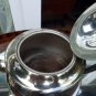 Antique Silver Plate: A three piece Teaset - early 20thC