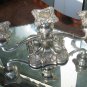 Vinntage Silver Plate : A low electroplated Candelabra