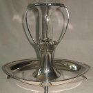 Antiqu Silver Plate : rare German Bauhaus / Viennese Modernist Vase