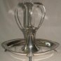 Antiqu Silver Plate : rare German Bauhaus / Viennese Modernist Vase