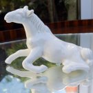 Antique Ceramics : An unusual Blanc de Chine model of a horse
