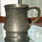 Antique Pewter / Militaria : An unusual Chinese Tankard - dragon decoration
